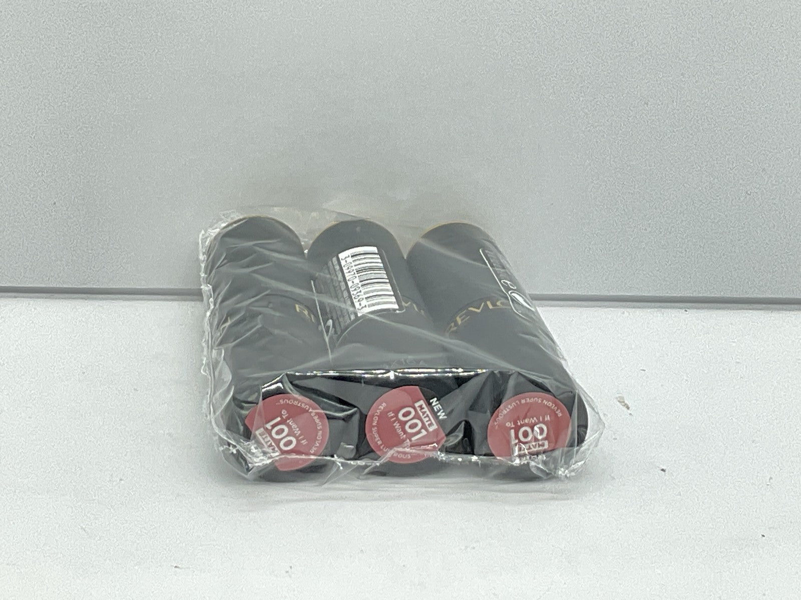 3 PACK - Revlon Super Lustrous The Luscious Mattes Lipstick - 001 If I Want To
