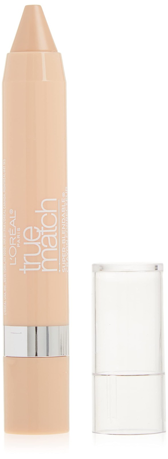 L'Oreal True Match Super Blendable Crayon Concealer 0.1 oz Fair Light N1-2-3