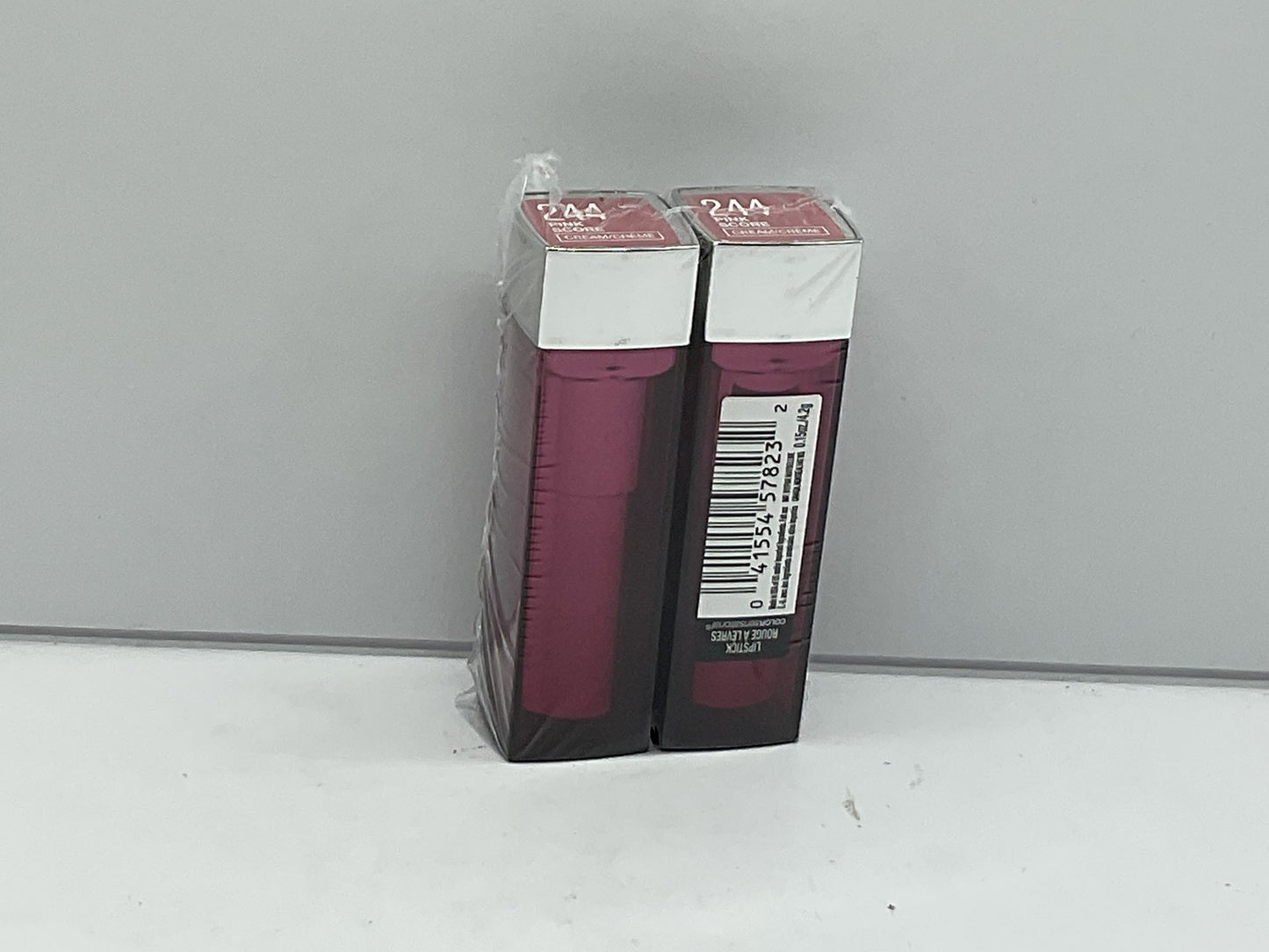 2 PACK - Maybelline Color Sensational Lipstick Cream Finish - 244 Pink Score