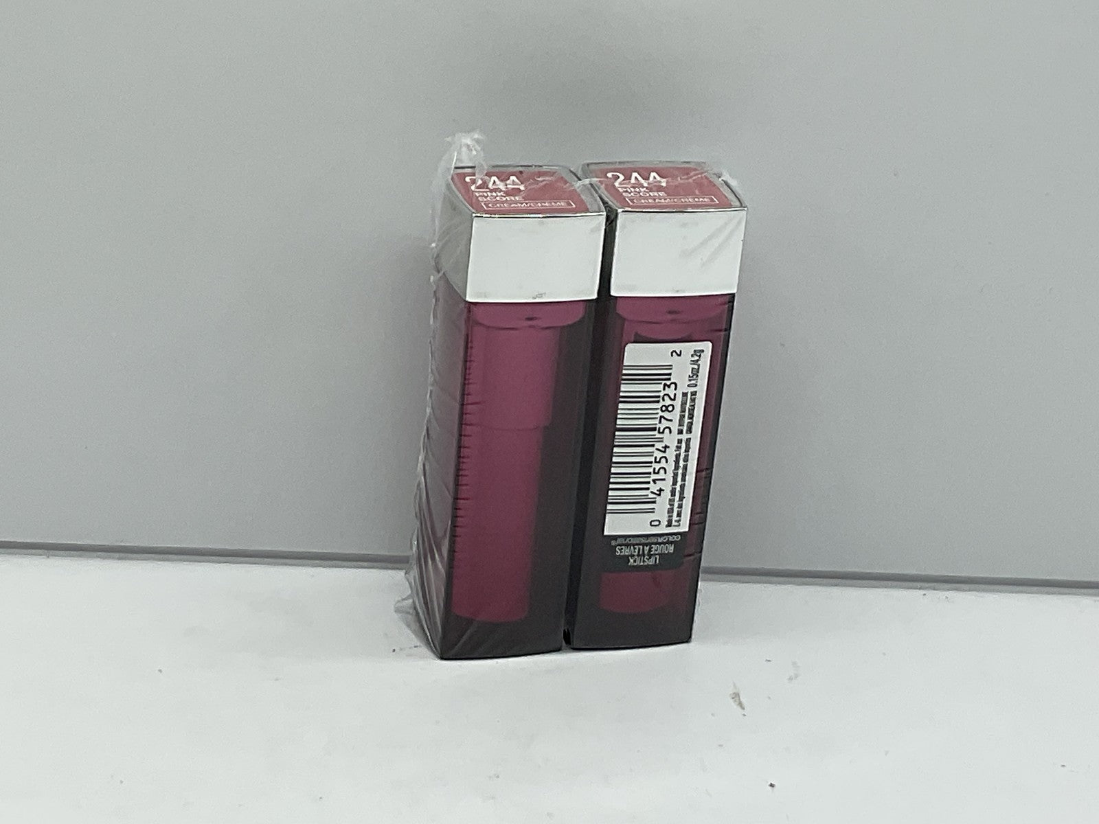 2 PACK - Maybelline Color Sensational Lipstick Cream Finish - 244 Pink Score