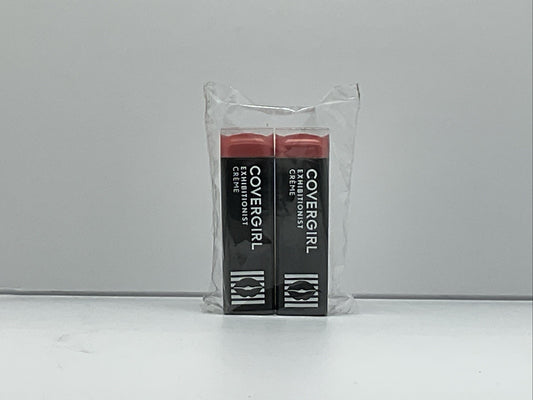 CoverGirl Lipstick Exhibitionist Crème Sealed  - 390 Sweetheart Blush - Set Of 2