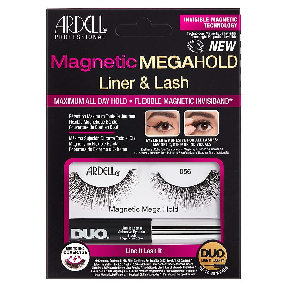 Ardell Magnetic Megahold Invisiband Liner & Lash Kit - 056