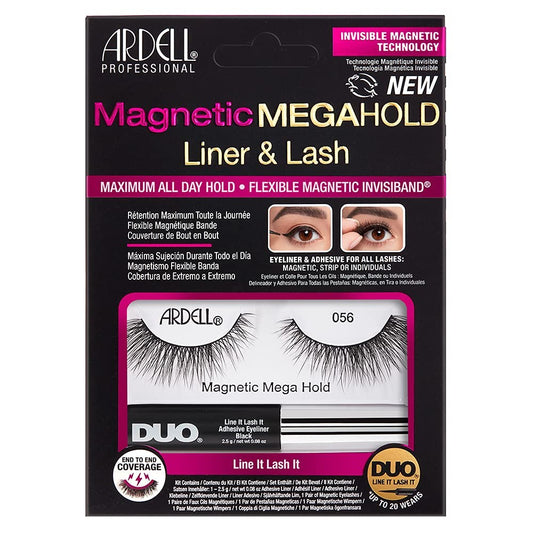 Ardell Magnetic Megahold Invisiband Liner & Lash Kit - 056