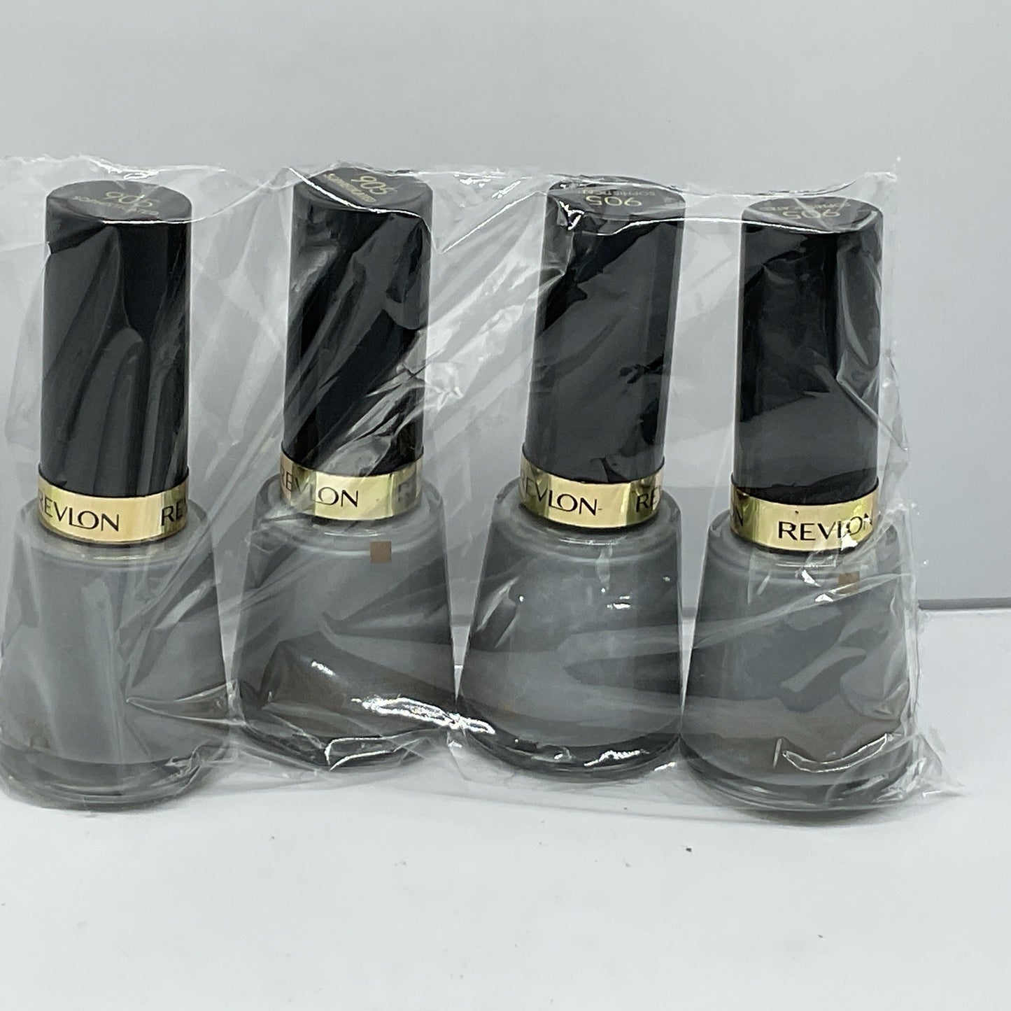 4 PACK - REVLON NAIL ENAMEL NAIL POLISH 905 SOPHISTICATED