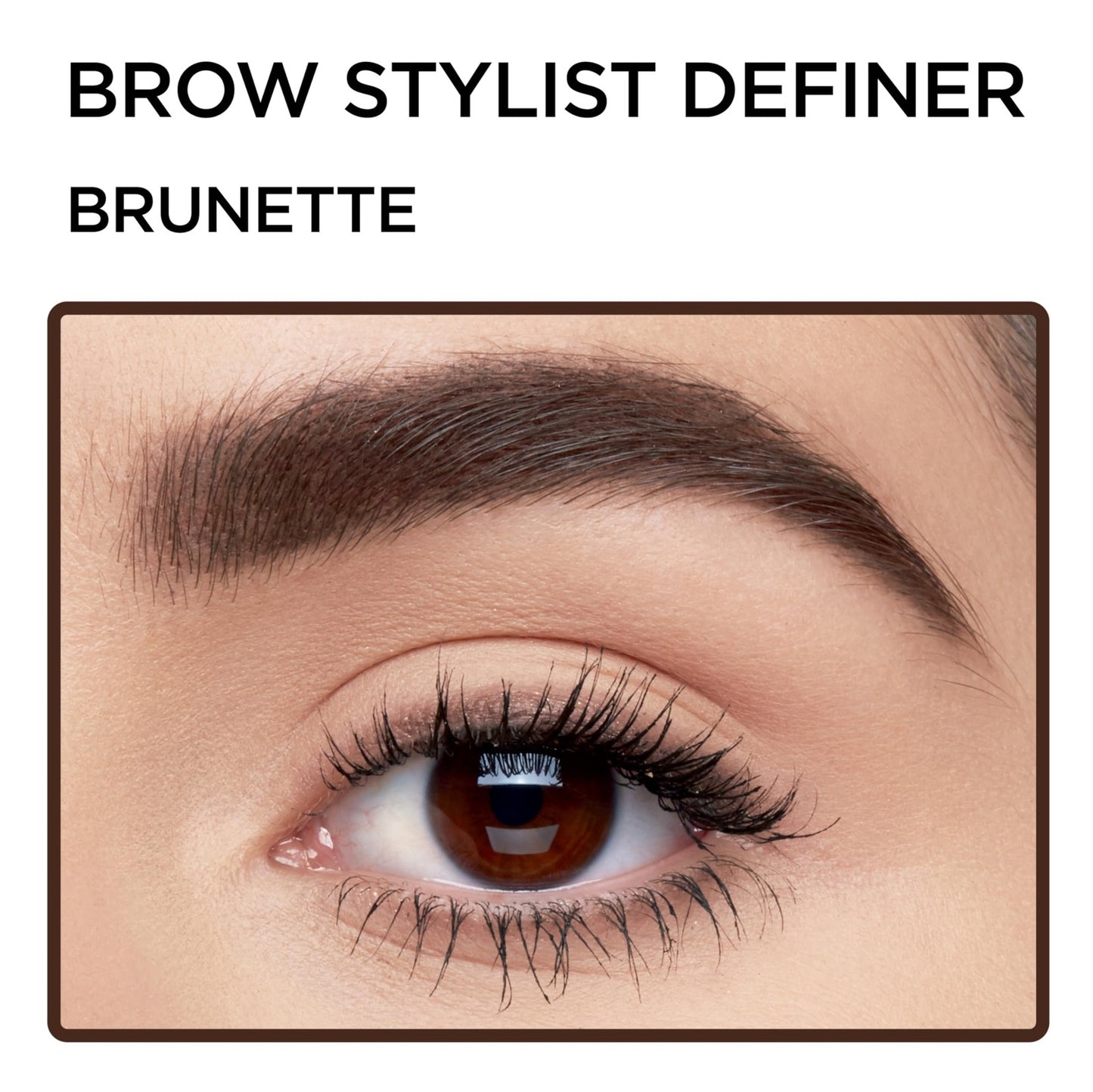 2 Pack L'Oreal Paris Brow Stylist Definer Eyebrow Pencil, Brunette 389, 0.003 oz