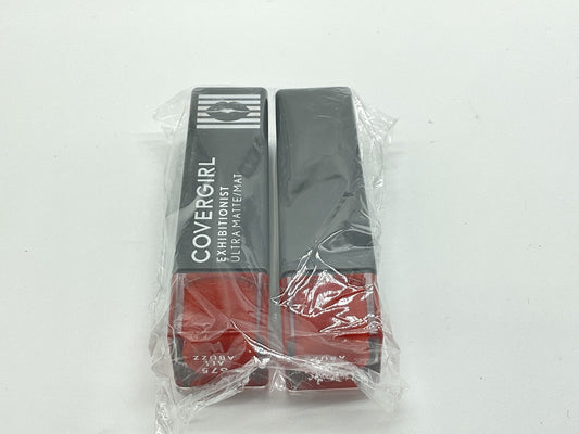2 PACK - Covergirl 24HR Long Lasting Matte Lipstick - 675 All Abuzz 