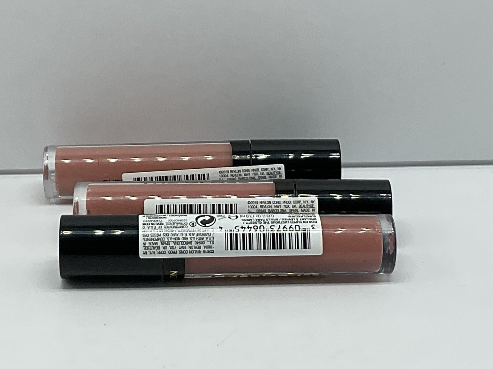 Revlon Super Lustrous The Gloss Lip Gloss - 215 Super Natural - Set Of 3