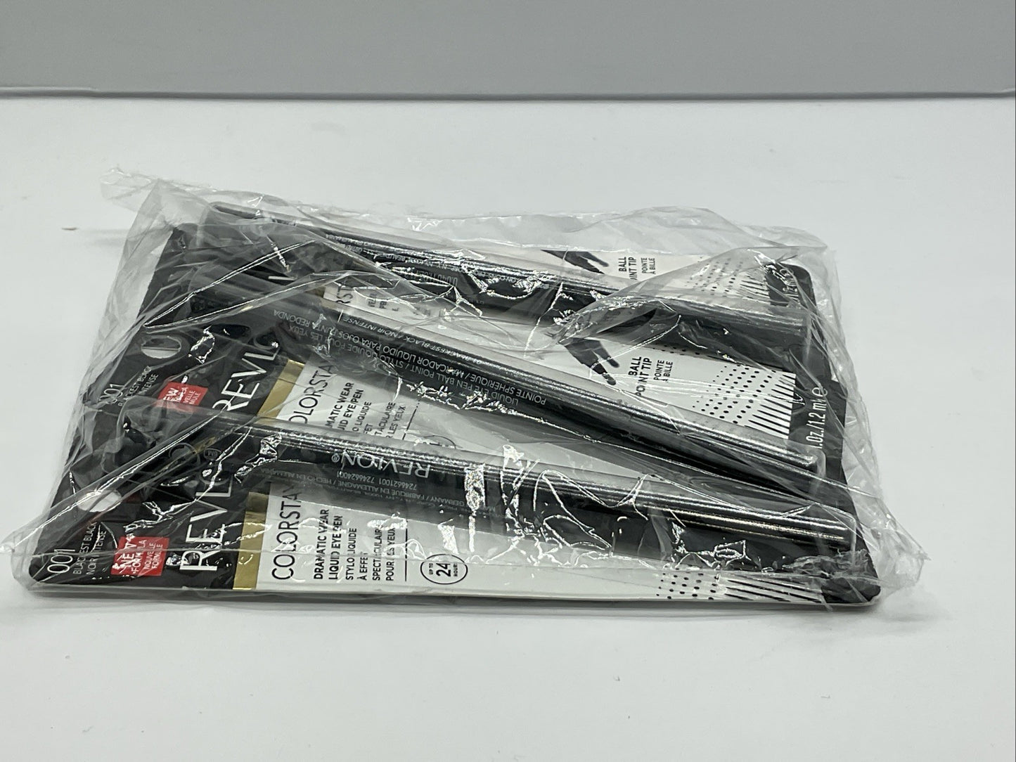3 PACK - Revlon ColorStay Liquid Eye Pen - 001 Blackest Black