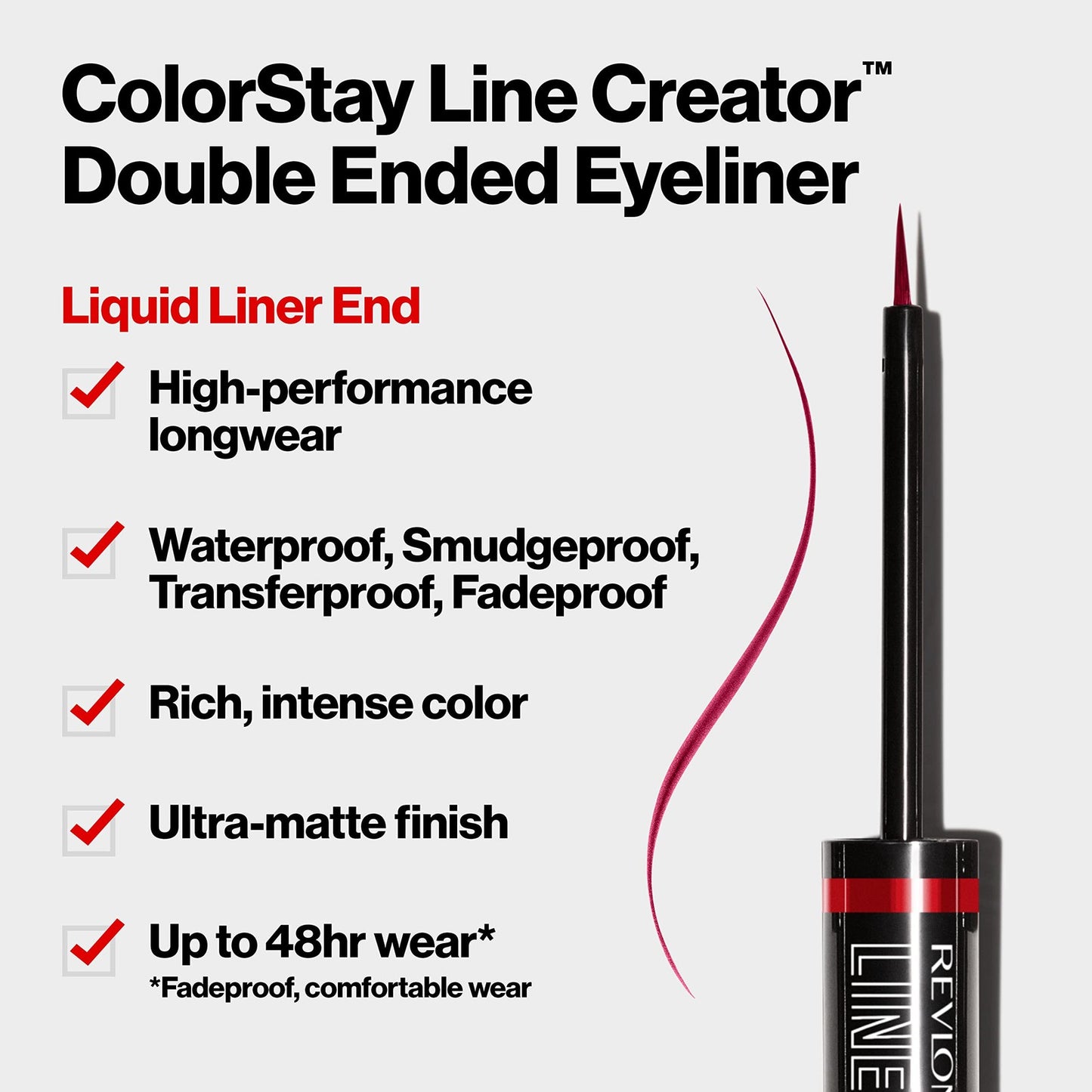 Revlon ColorStay Line Creator Double Ended Eyeliner - 153 She's On Fire