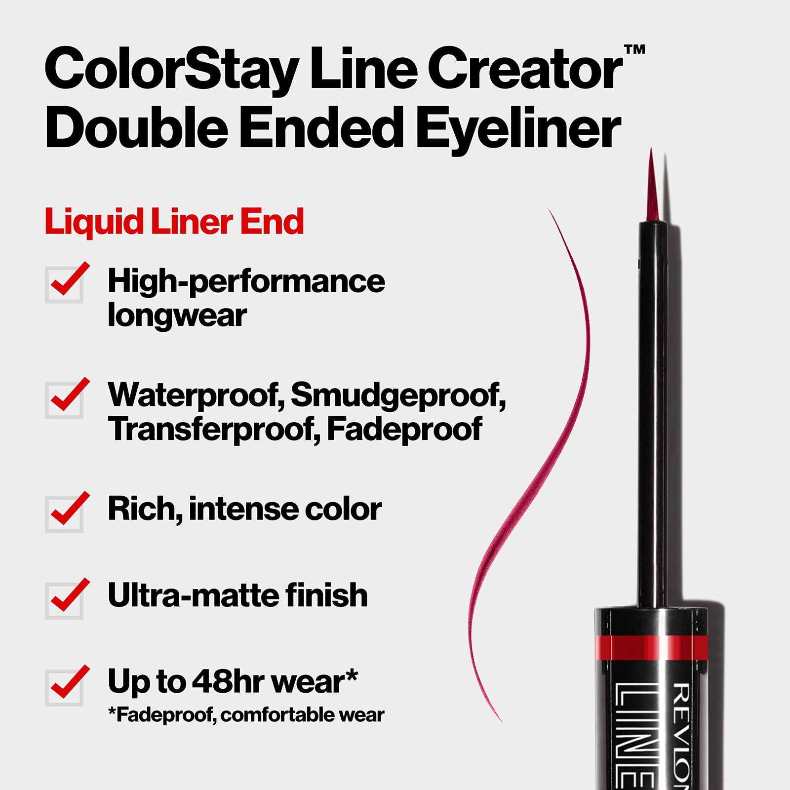 Revlon ColorStay Line Creator Double Ended Eyeliner - 153 She's On Fire