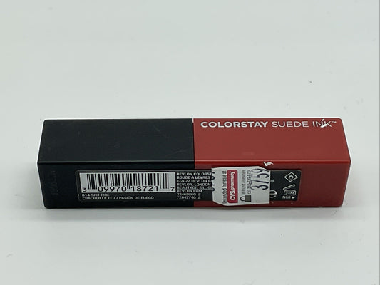 Revlon-Colorstay-Suede Ink-Lipstick - 014 Spit Fire