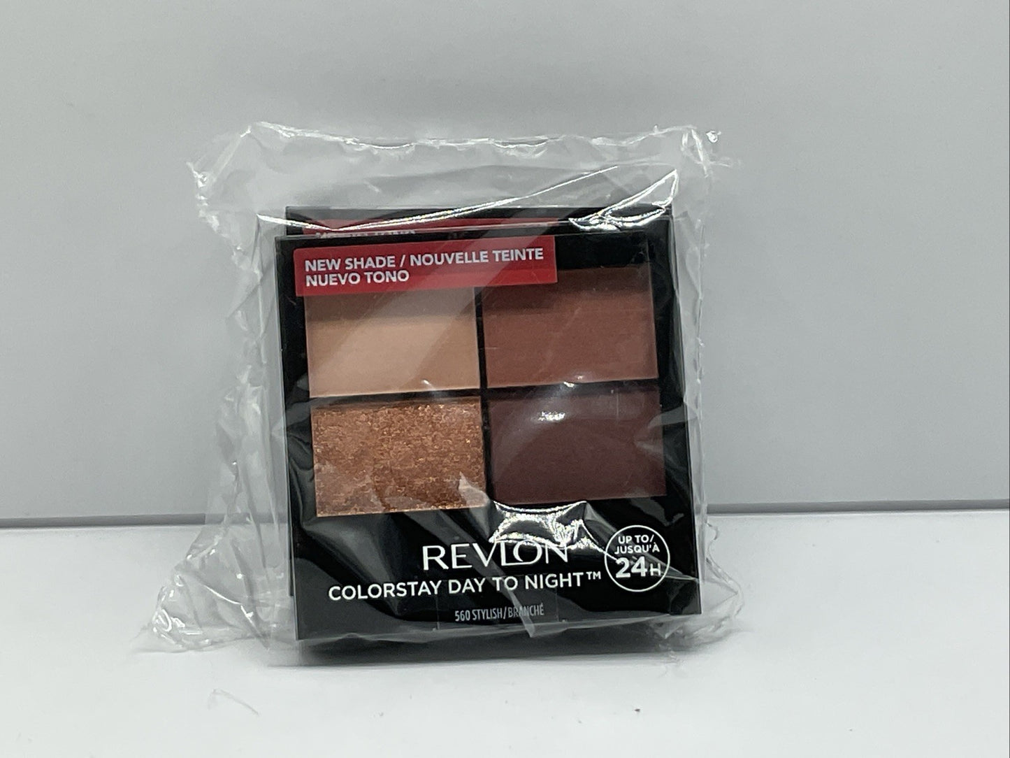 Revlon ColorStay Day To Night 24Hr Eyeshadow Quad-  560 Stylish - Set Of 2