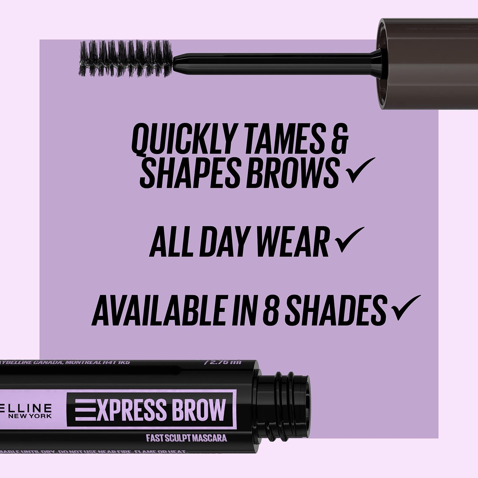 Maybelline Express Brow Brow Fast Sculpt Gel Brow Mascara 264 CLEAR