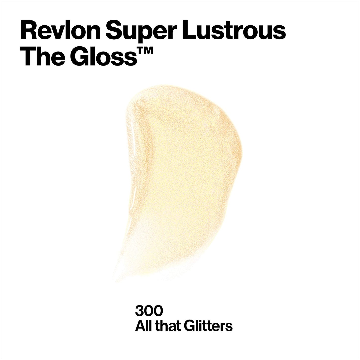 3 Pack - Revlon Super Lustrous Lip Gloss, Hydrating, 300 All that Glitters