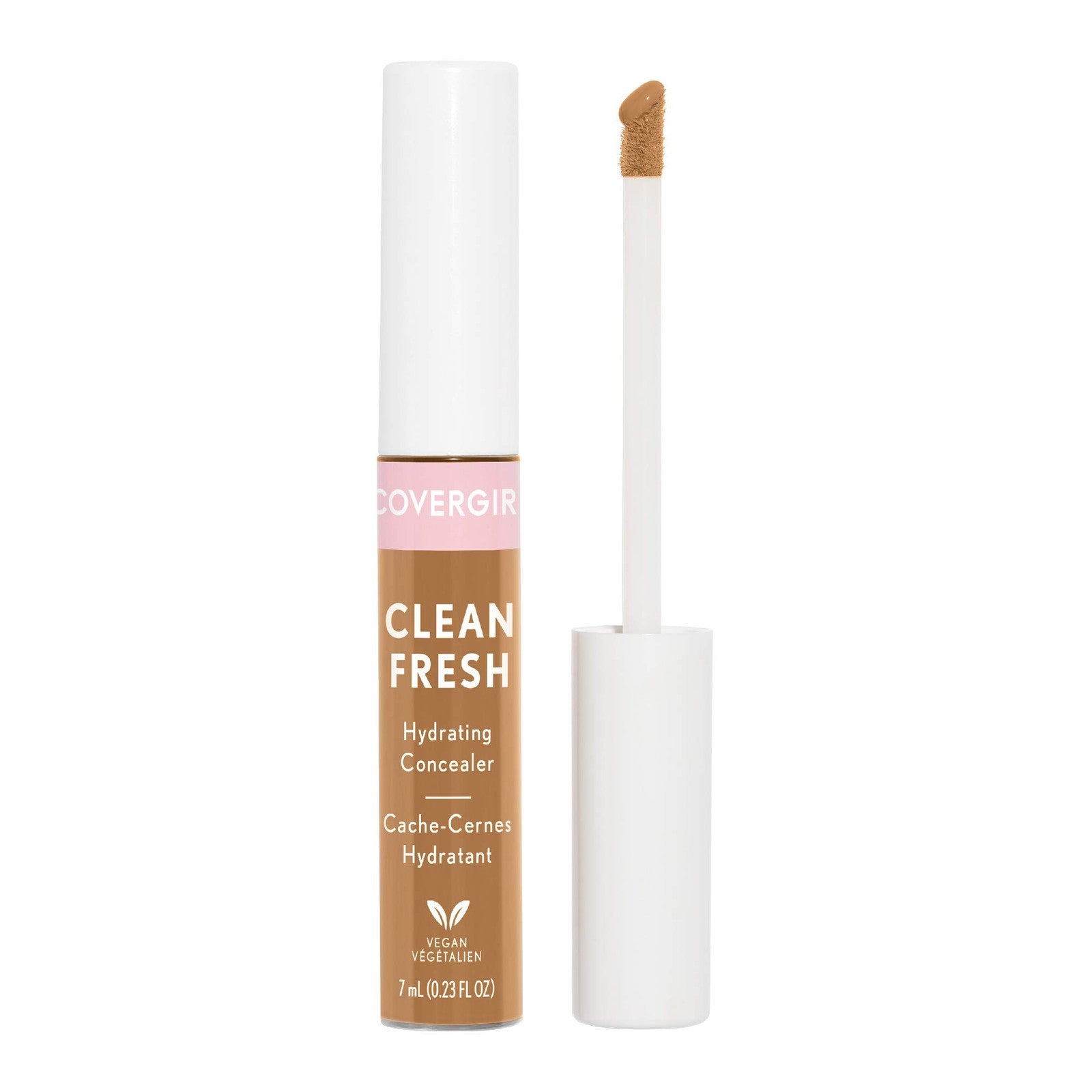 PACK OF 2 - COVERGIRL Clean Fresh Hydrating Concealer, #400 Rich, 0.23 oz