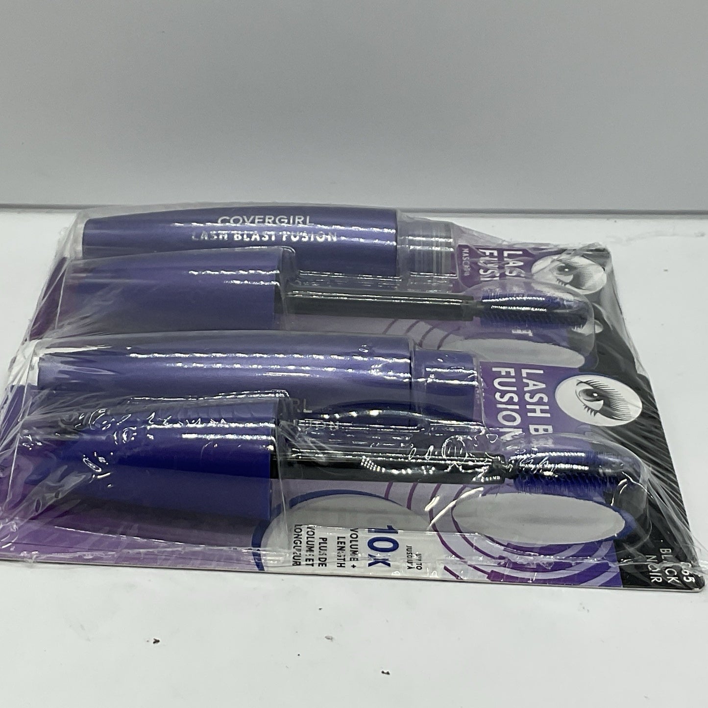 2 PACK - CoverGirl Lash Blast Fusion Mascara - 865 Black