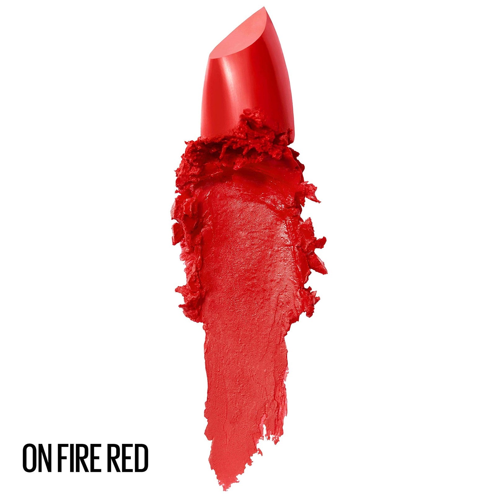 Maybelline Color Sensational Lipstick Cream Finish - 895 On Fire Red