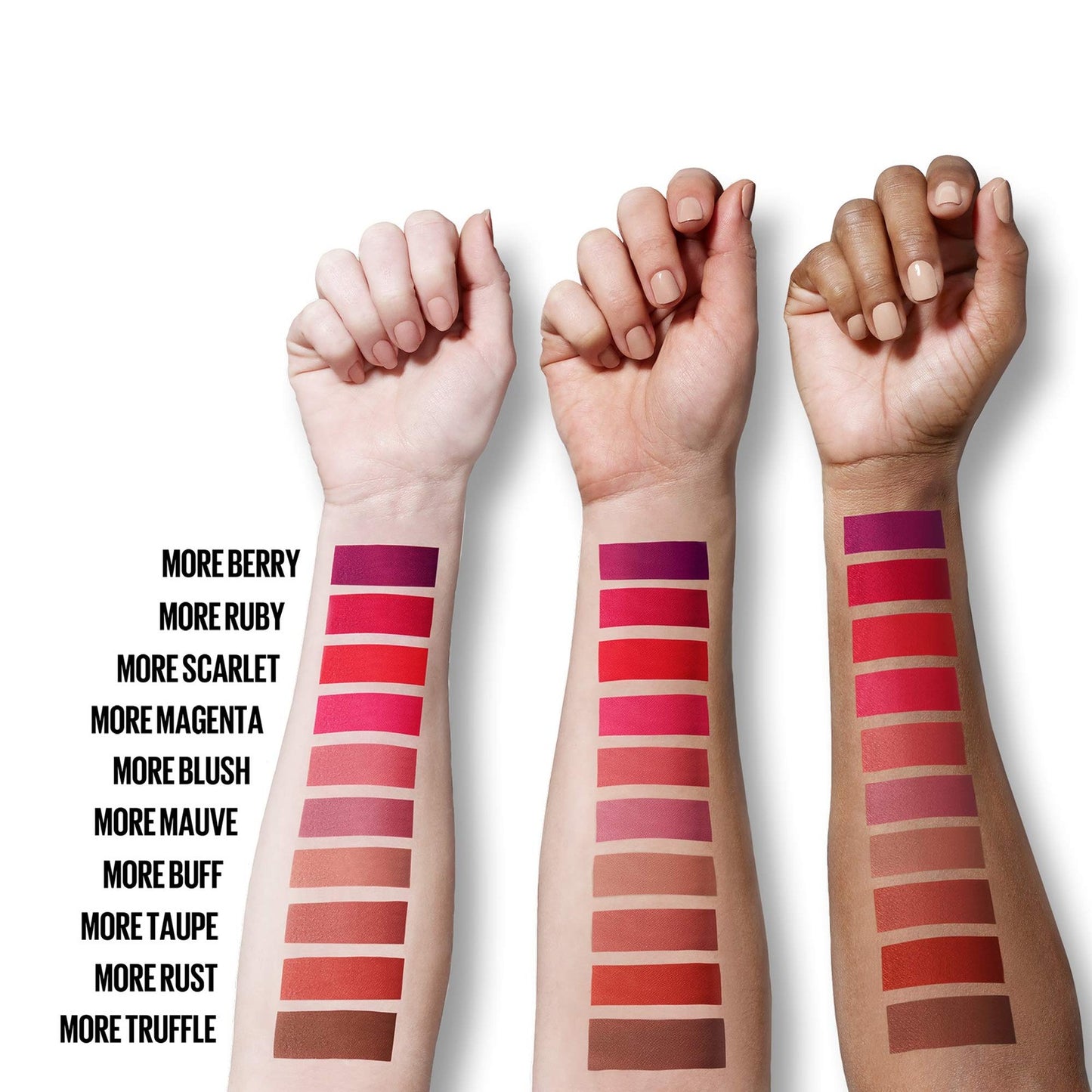 3 Pack - Maybelline Color Sensational Ultimatte Matte Lipstick 309 More Magenta