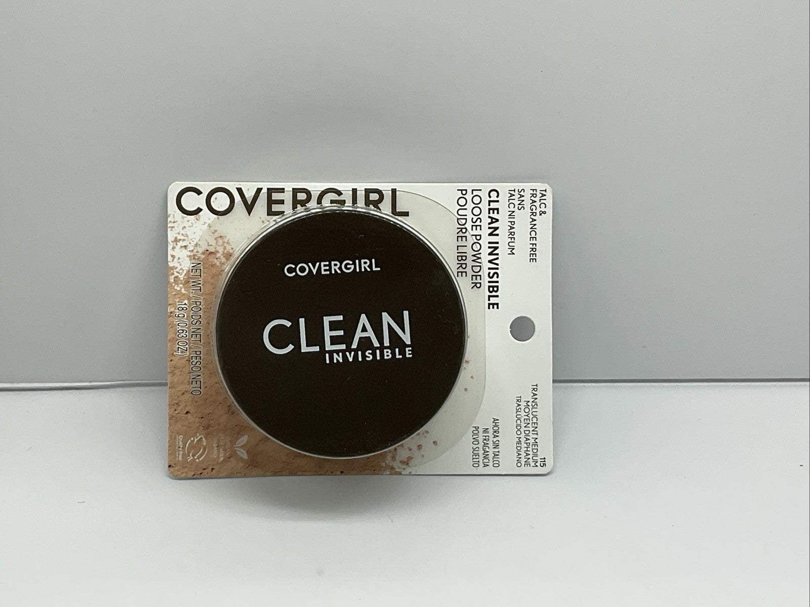 CoverGirl Clean Invisible Loose Powder - 115 Translucent Medium - Single