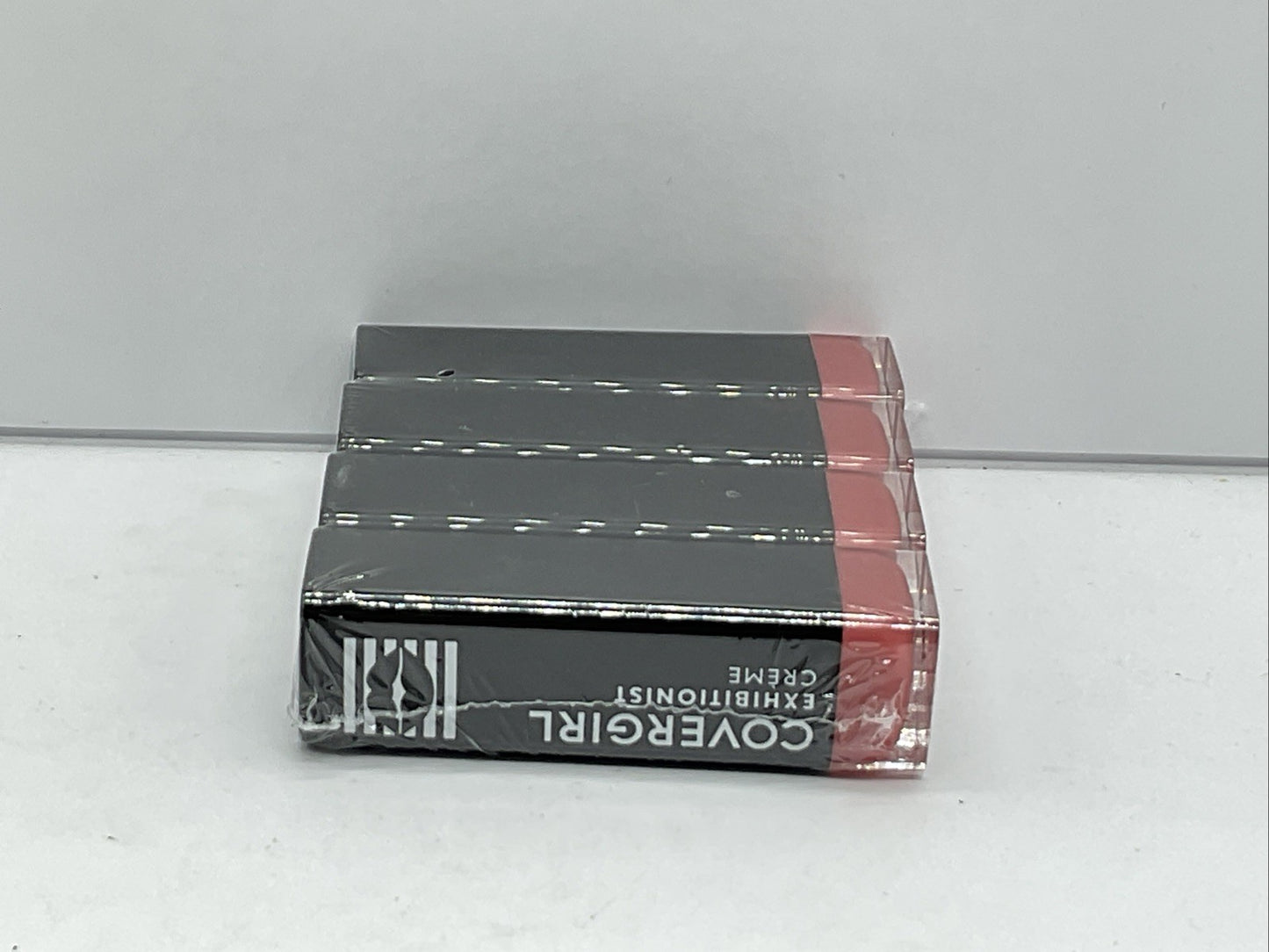 4 PACK - Covergirl Exhibitionist Creme Lipstick Lip Color - 390 Sweetheart Blush