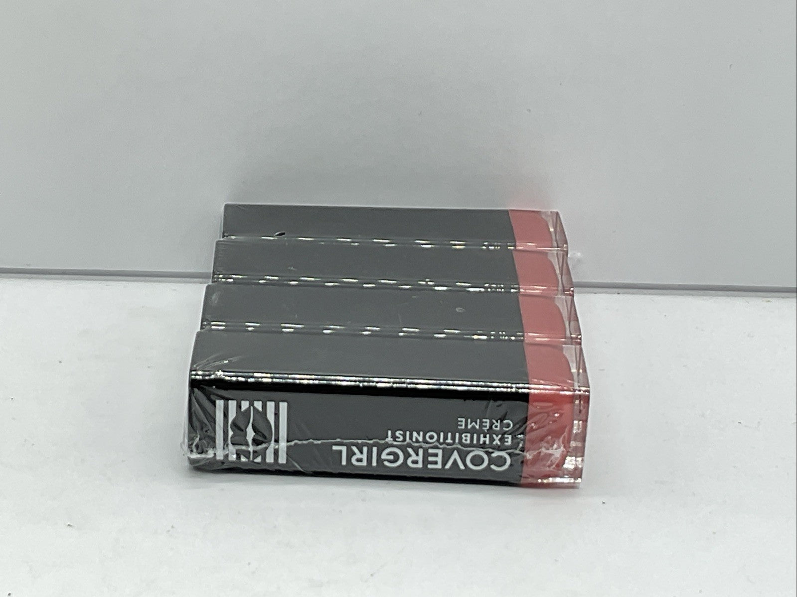 4 PACK - Covergirl Exhibitionist Creme Lipstick Lip Color - 390 Sweetheart Blush
