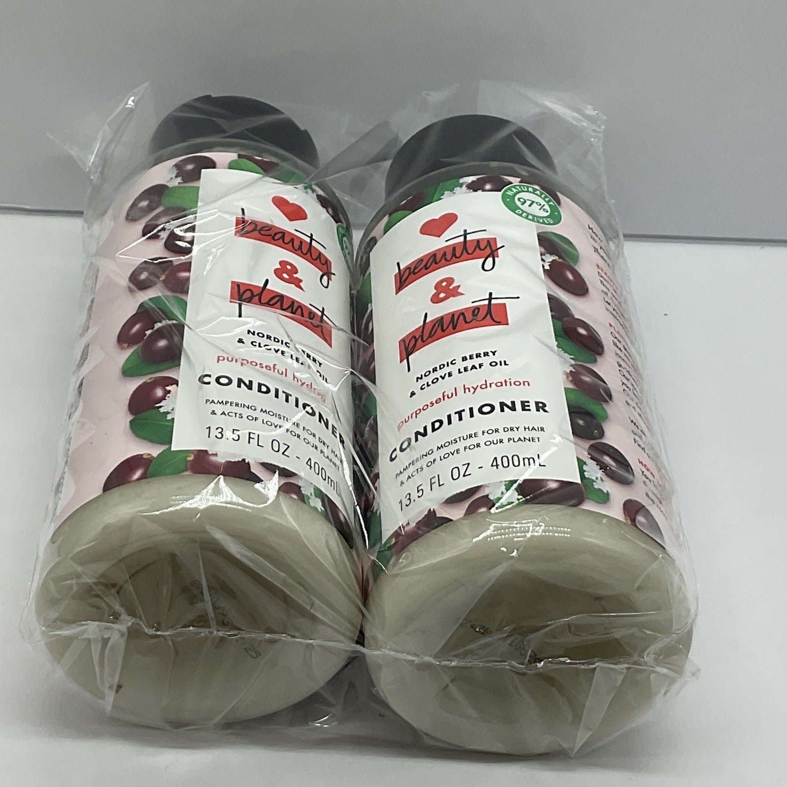2 Pack Love Beauty & Planet Conditioner - Nordic Berry & Clove Leaf Oil