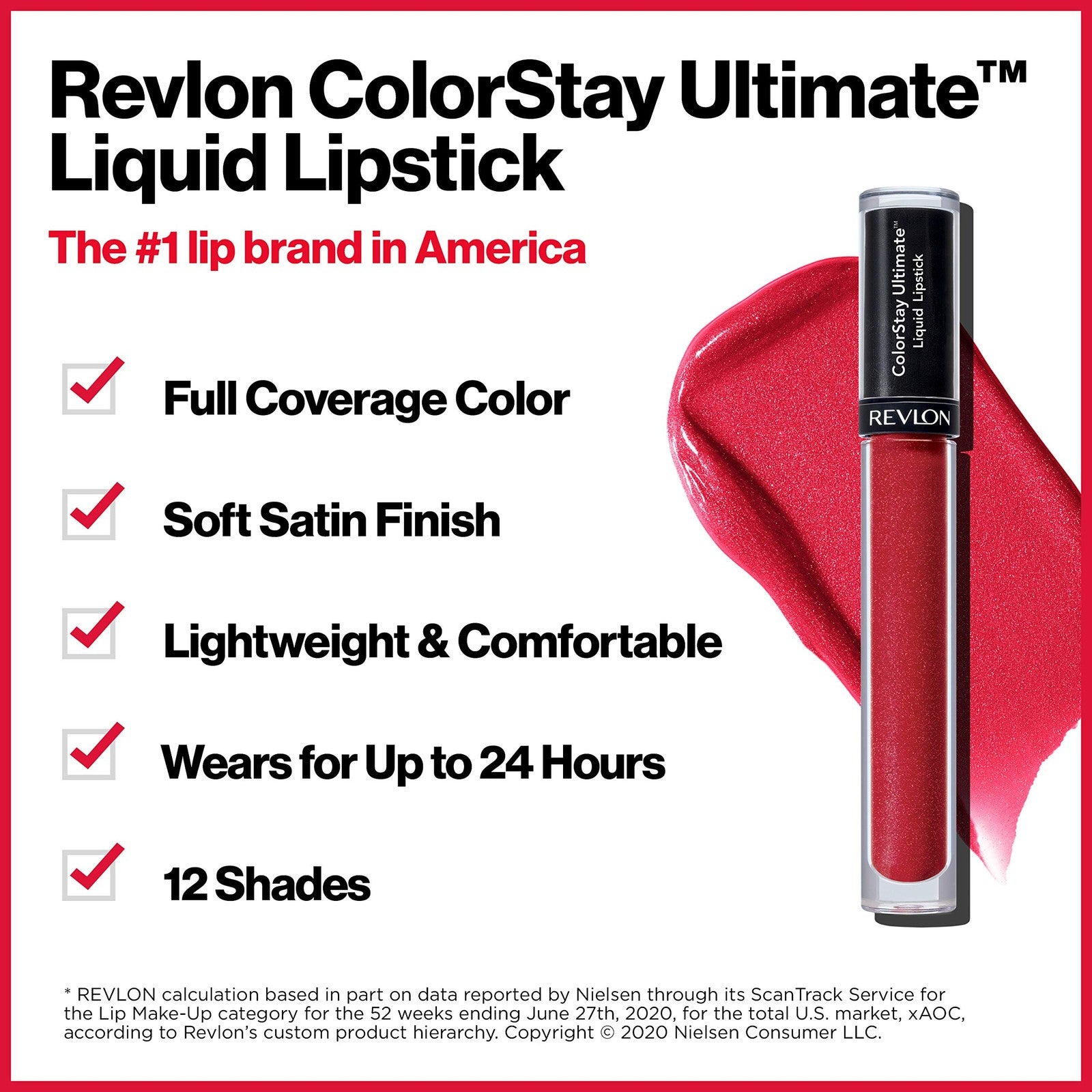 2 PACK - Revlon ColorStay Ultimate Liquid Lipstick - 040 Brilliant