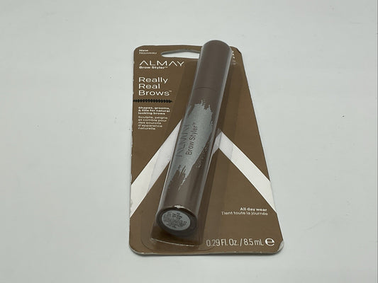 Almay Really Real Brows Eyebrow Mascara 0.29 oz - Light Brown