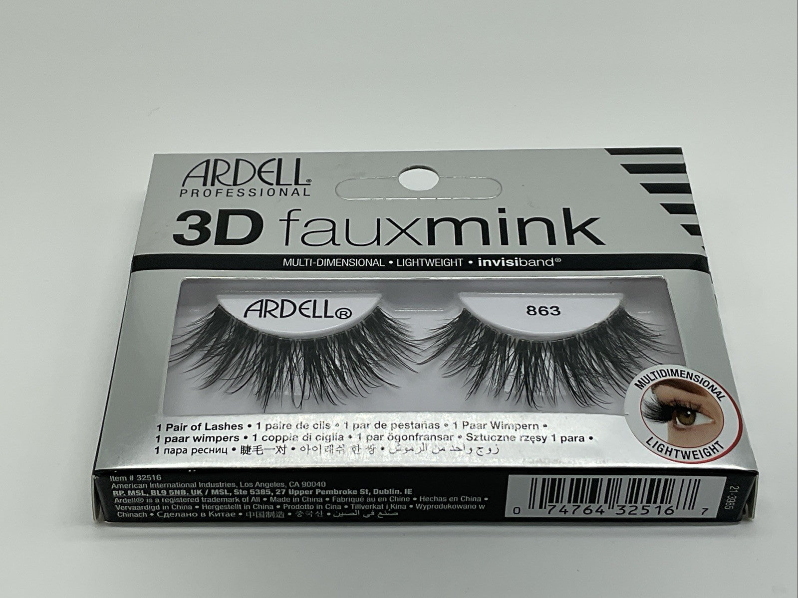 Ardell 3D FauxMink Multi-dimensional Lightweight Invisiband - 863