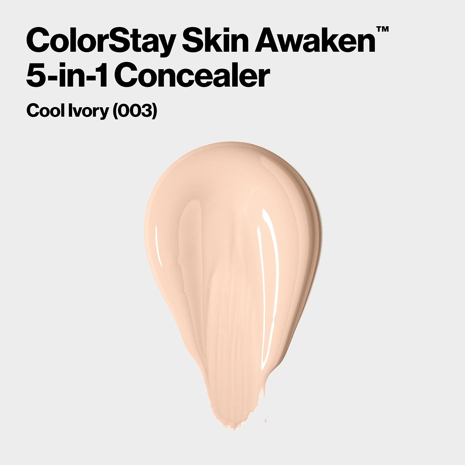 3 Pack - Revlon ColorStay 5-in-1 Concealer, 003 Cool Ivory