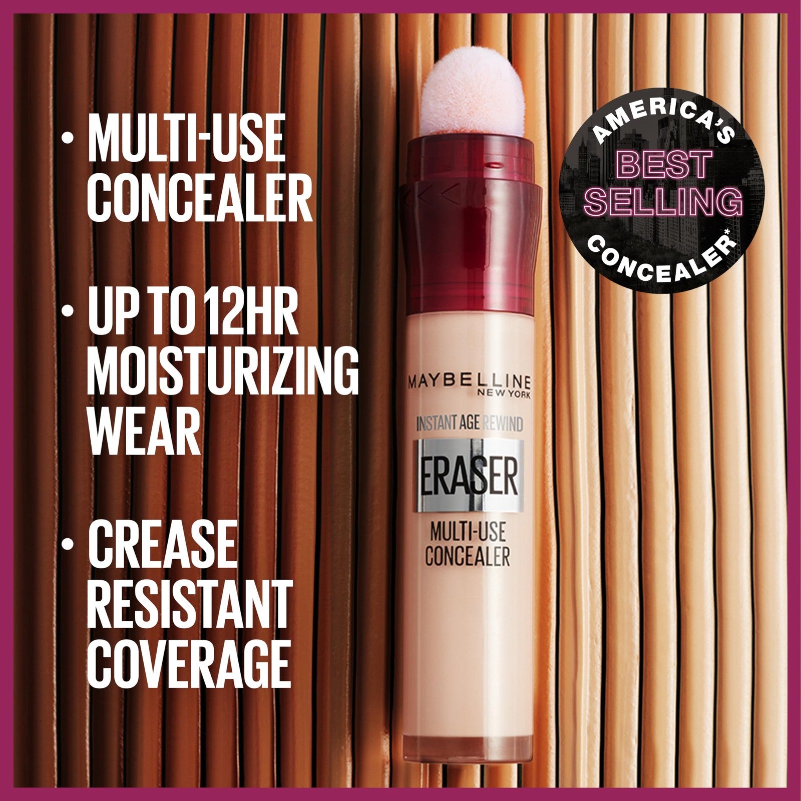 2 Pack - Maybelline Instant Age Rewind Eraser Dark Circles Concealer 130 Medium
