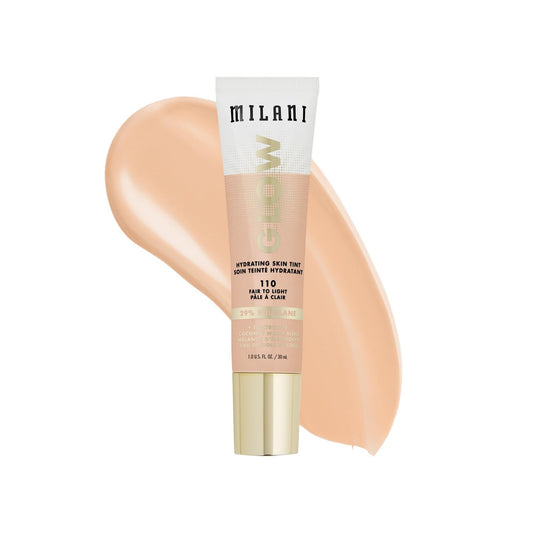 Milani Glow Hydrating Skin Tint ~ # 110 Fair to Light Full Size
