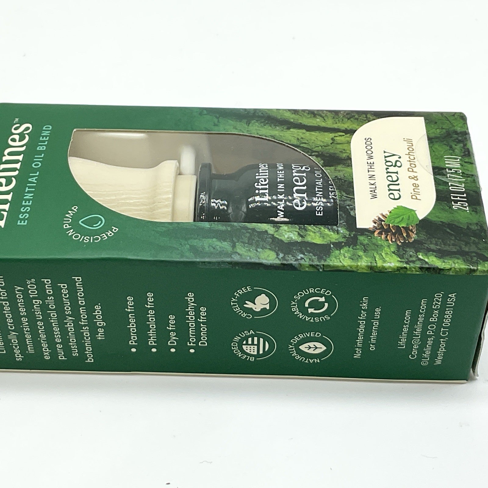 Lifelines Essential Oil Blend Energy 0.25oz - Walk In The Woods
