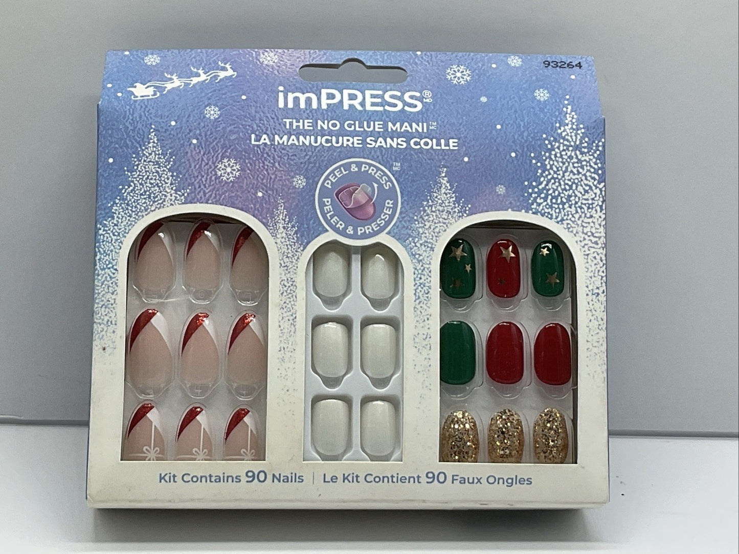 Impress Press-on Manicure Kit  - 93264 90 Nails