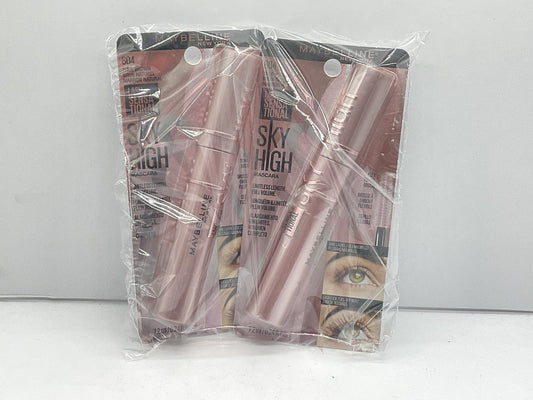 2 PACK - Maybelline Lash Sensational Sky High Mascara - 804 True Brown