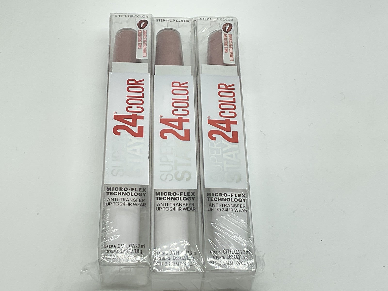 3 PACK - Maybelline 315 Frozen Rose Super Stay 24 HR Liquid Lipstick