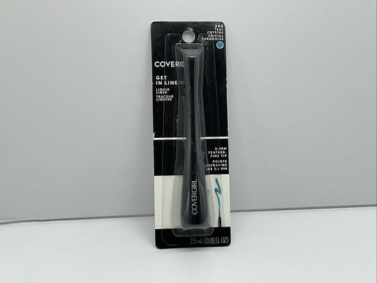 Covergirl Get In Line Active Liquid Liner - 340 Teal Crystal - Single