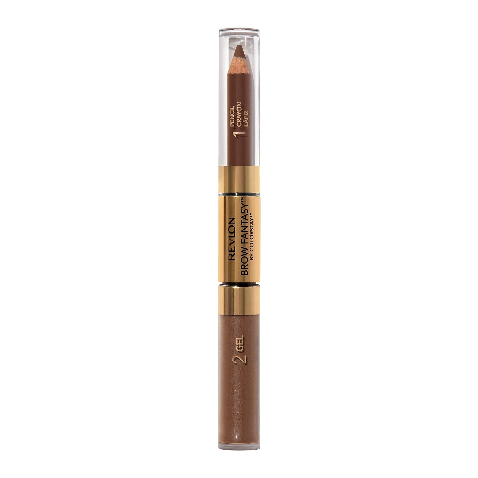 2 PACK - Revlon Brow Fantasy Pencil & Gel - 105 Brunette