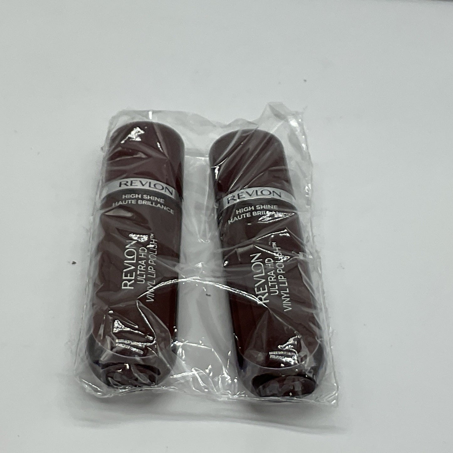 2 PACK - REVLON ULTRA HD VINYL LIP POLISH HIGH SHINE 915 SO SHADY