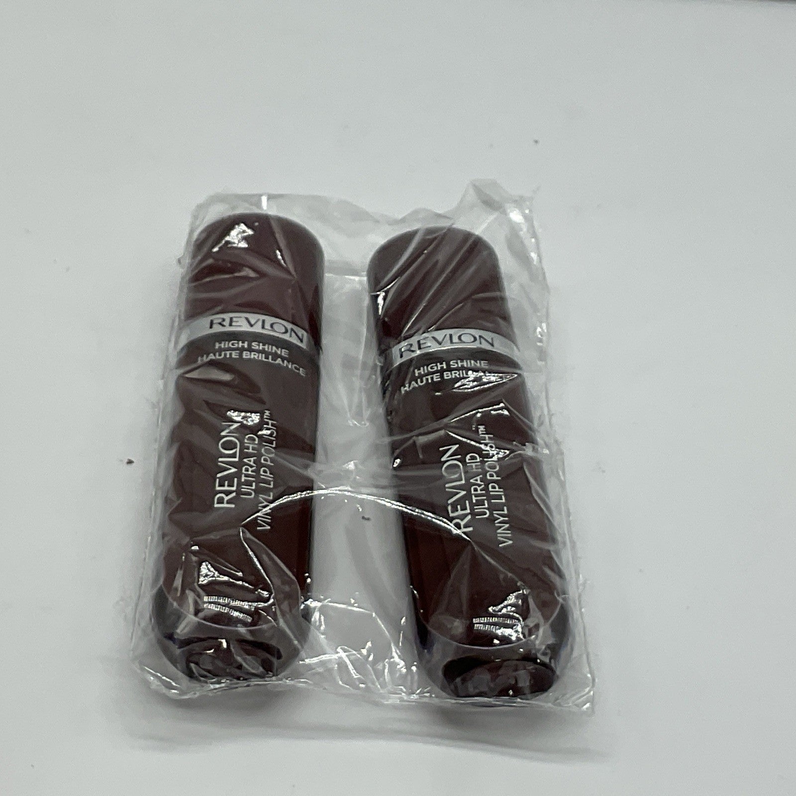 2 PACK - REVLON ULTRA HD VINYL LIP POLISH HIGH SHINE 915 SO SHADY
