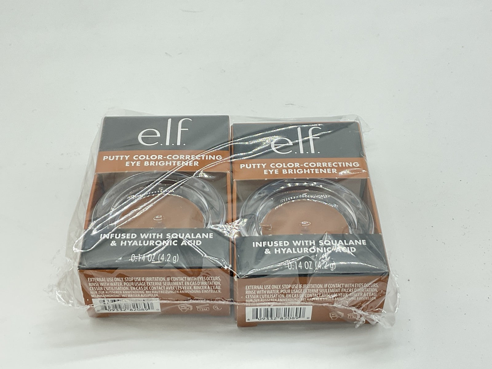 2 PACK - e.l.f. Putty Color-Correcting Eye Brightener Under-Eye - Rich