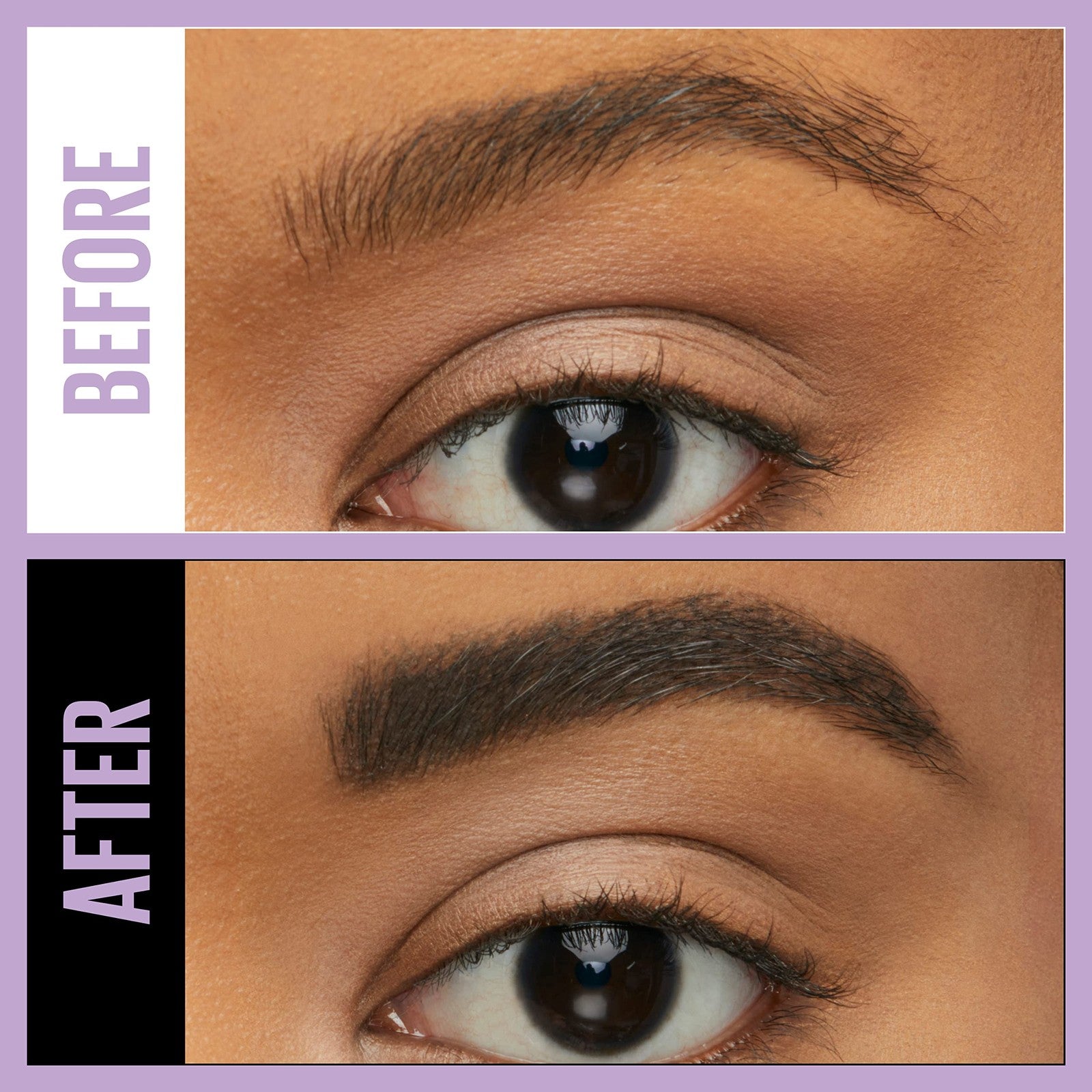 2 PACK - Maybelline Express Brow Fast Sculpt Gel Mascara - 260 Deep Brown