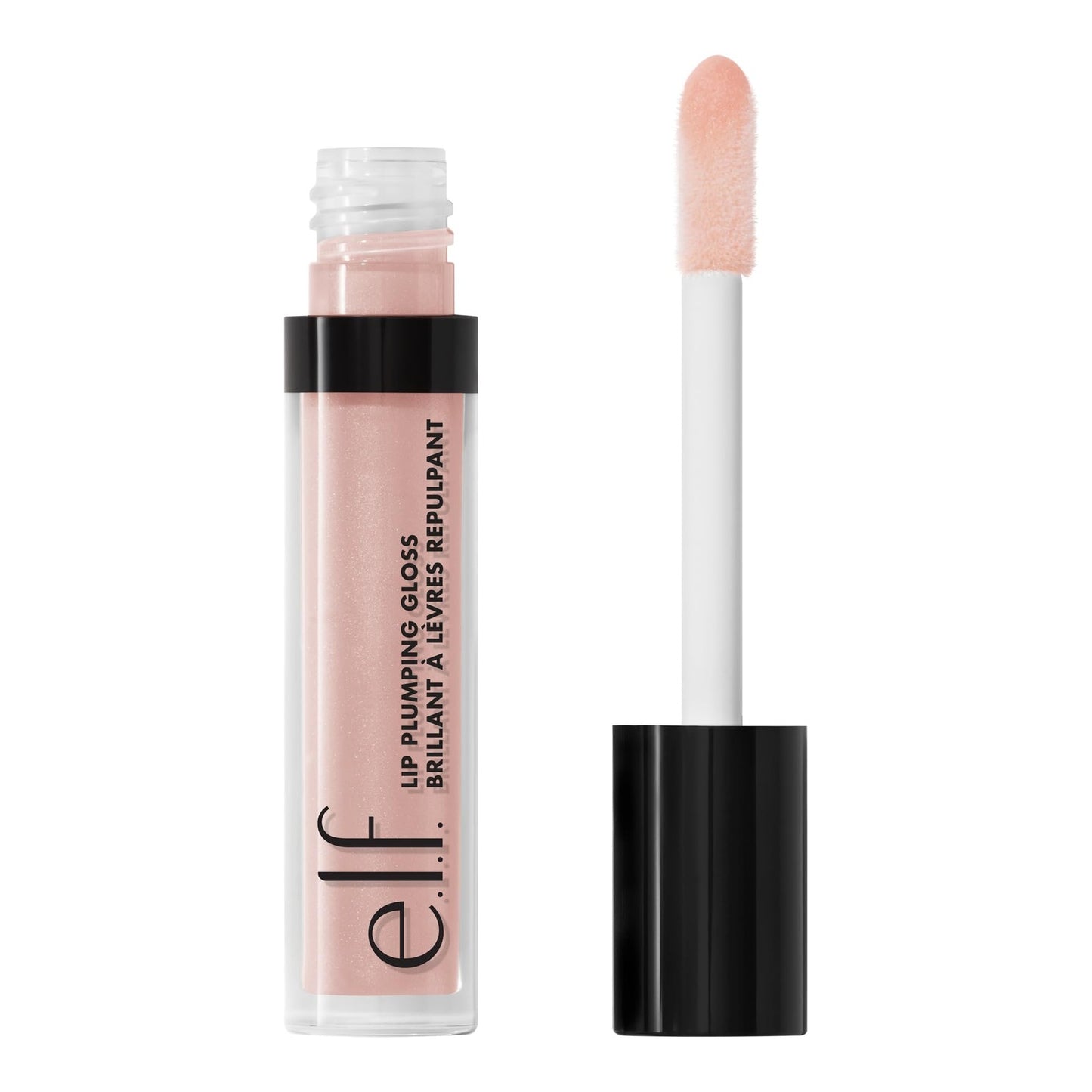 2 PACK - e.l.f. Lip Plumping Gloss High-Shine Sheer Color - PINK COSMO