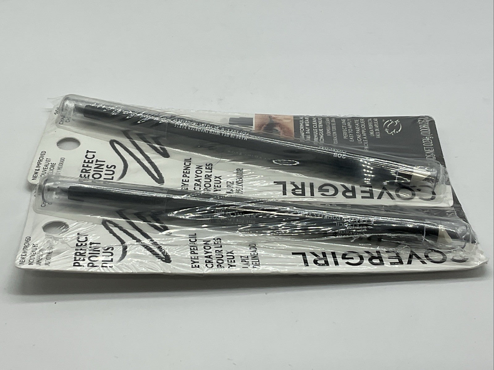 2 PACK - COVERGIRL Point Plus Eye Liner Pencil - 205 Charcoal
