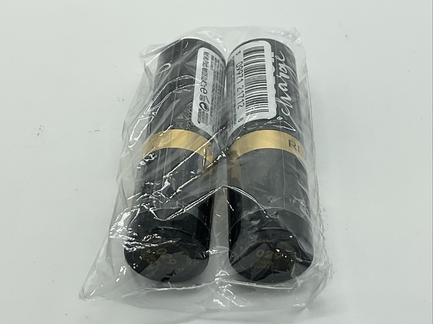 2 PACK - Revlon Super Lustrous Color Charge Lipstick - 029 Dark Scarlet
