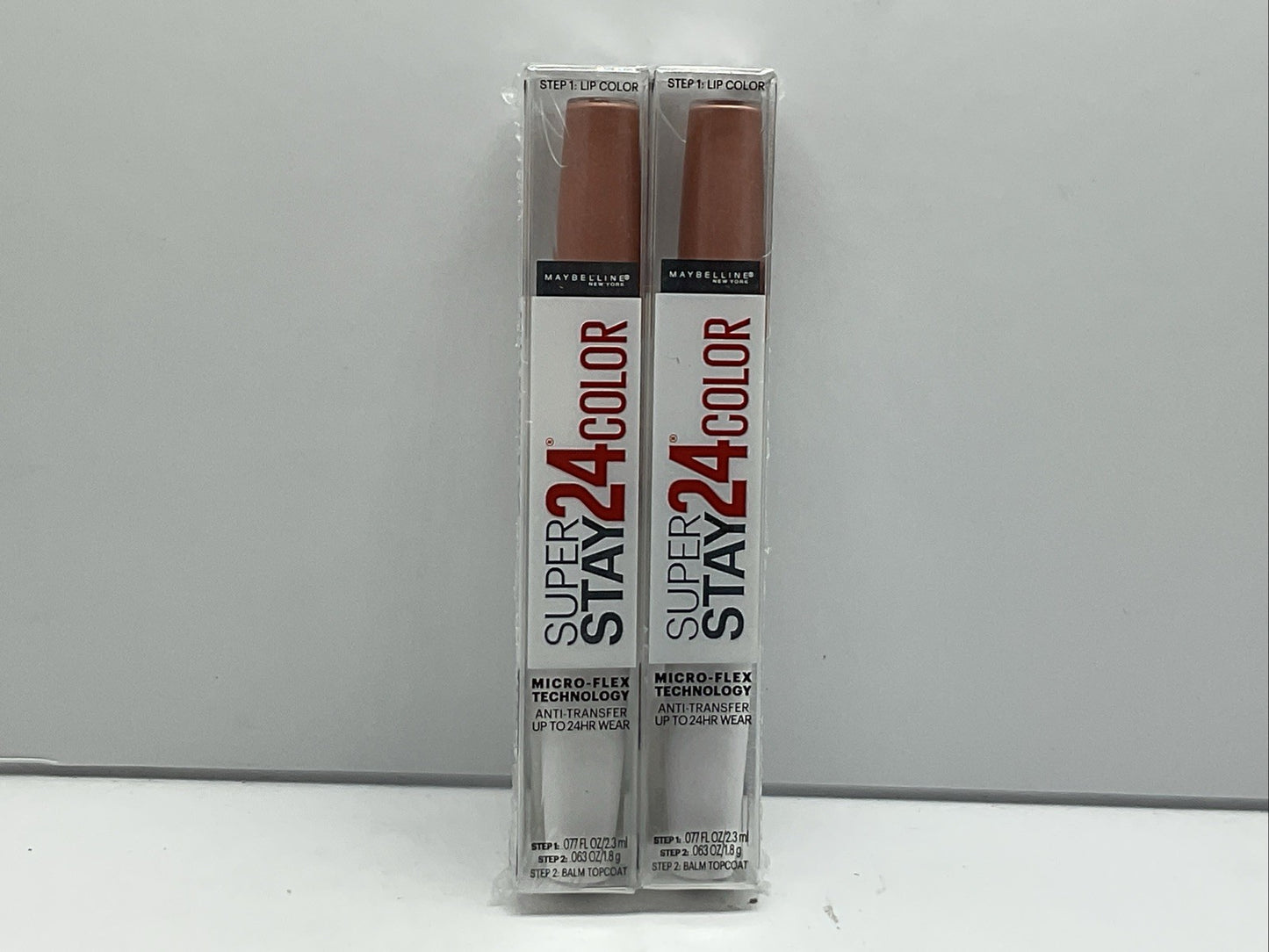 2 PACK - Maybelline Super Stay 24 HR Liquid Lipstick - 136 Constant Toast