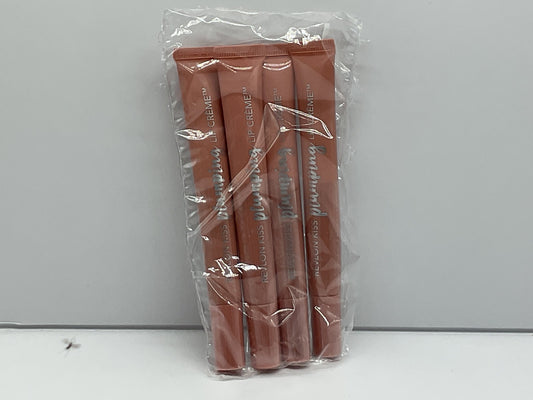 4 PACK - REVLON KISS PLUMPING LIP CREME 500 CASHMERE CREME 