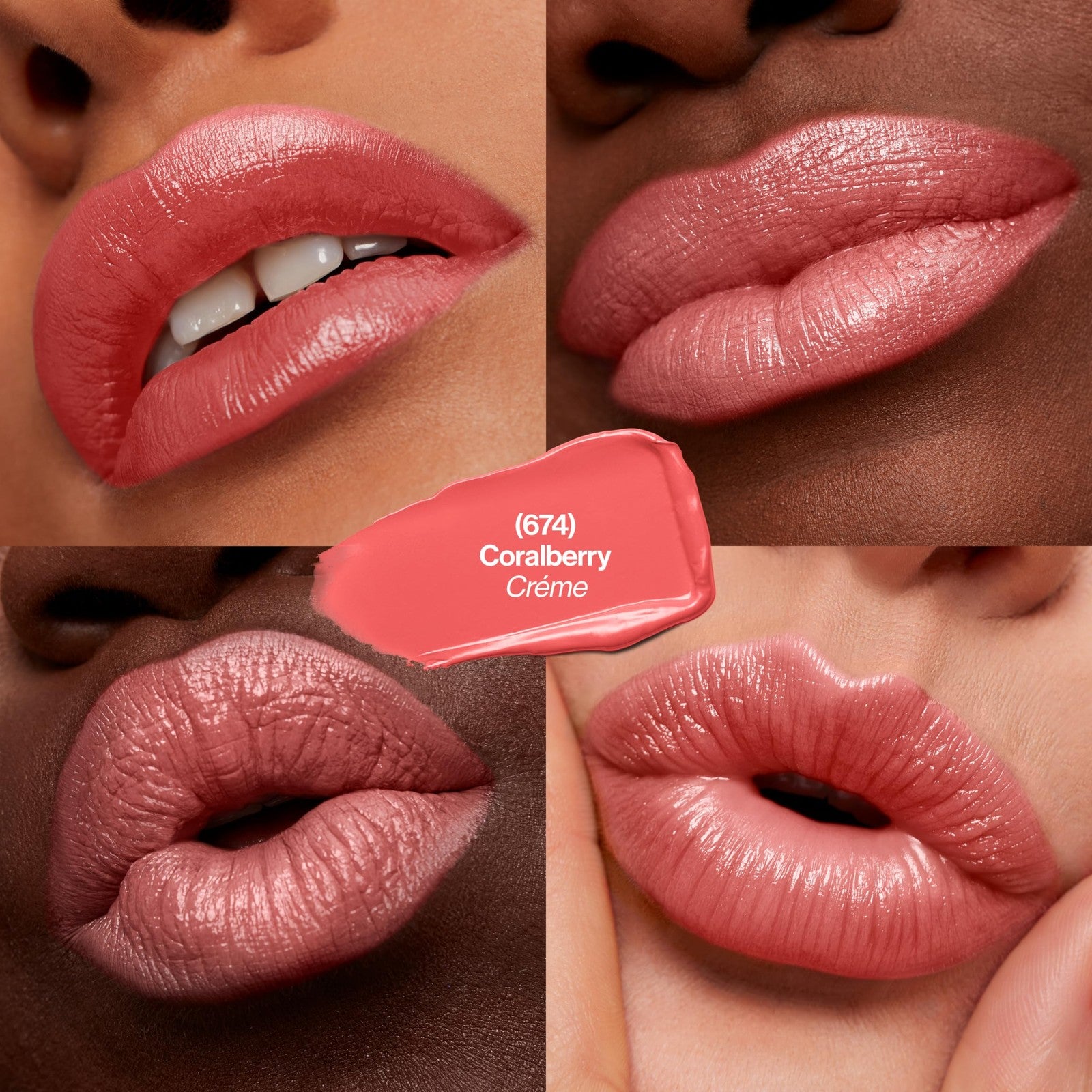 2 PACK - Revlon Super Lustrous Lipstick - 674 Coralberry