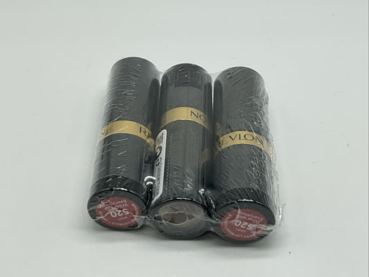 3 Pack - Revlon Super Lustrous Lipstick Creme - 520 Wine With Everything
