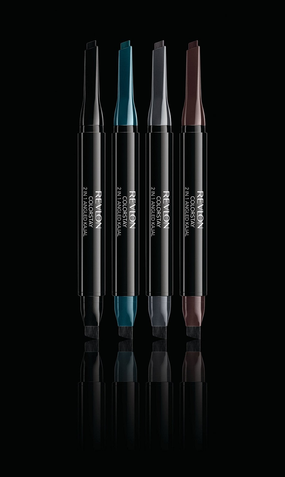 2 PACK - Revlon Colorstay 2 In 1 Angled Kajal Eyeliner 